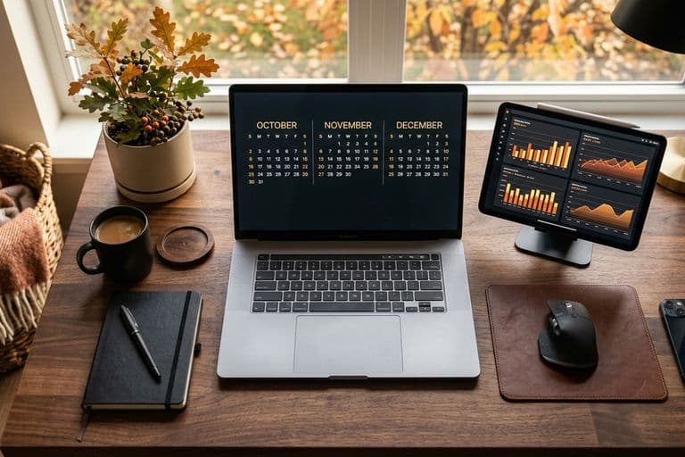 Calendrier marketing 2026 au 4e trimestre