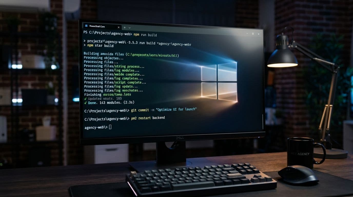 Créer une app Windows native sans Visual Studio