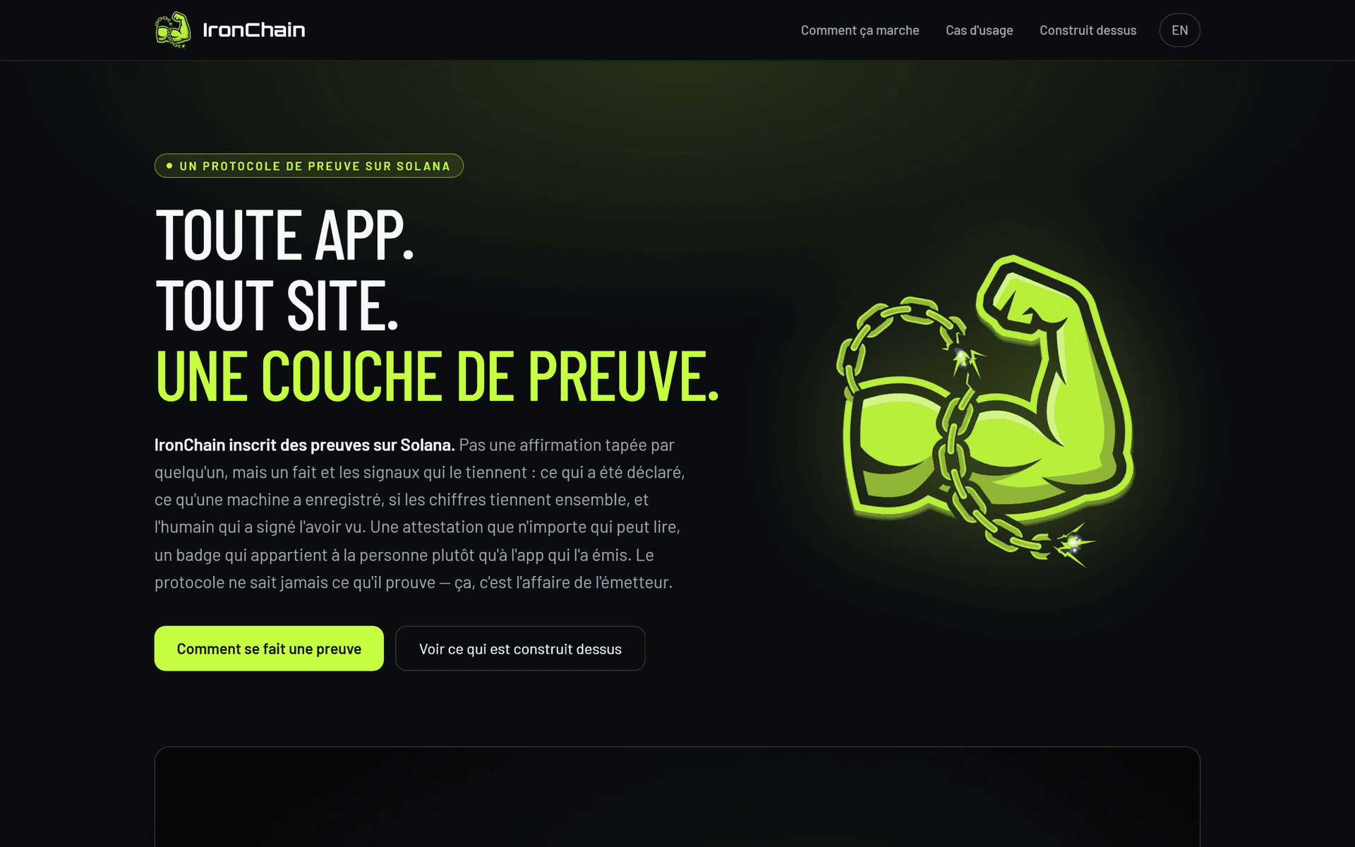 Notre propre pari : une couche de preuve sur Solana